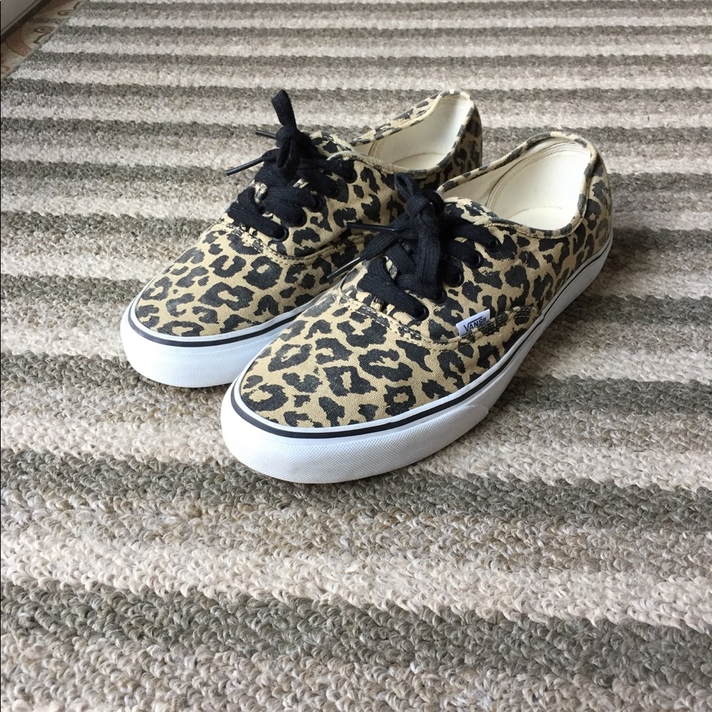 Cheetah print vans rare